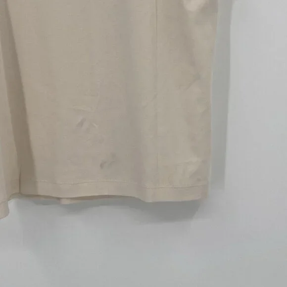 M.M. LAFLEUR Crew Neck Ivory Shirt Size Large Pima Cotton - Picture 10 of 10